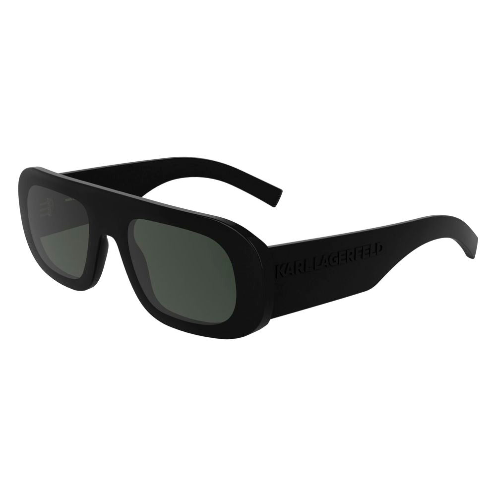 Karl Lagerfeld Black Injected Sunglasses | Regal Royce