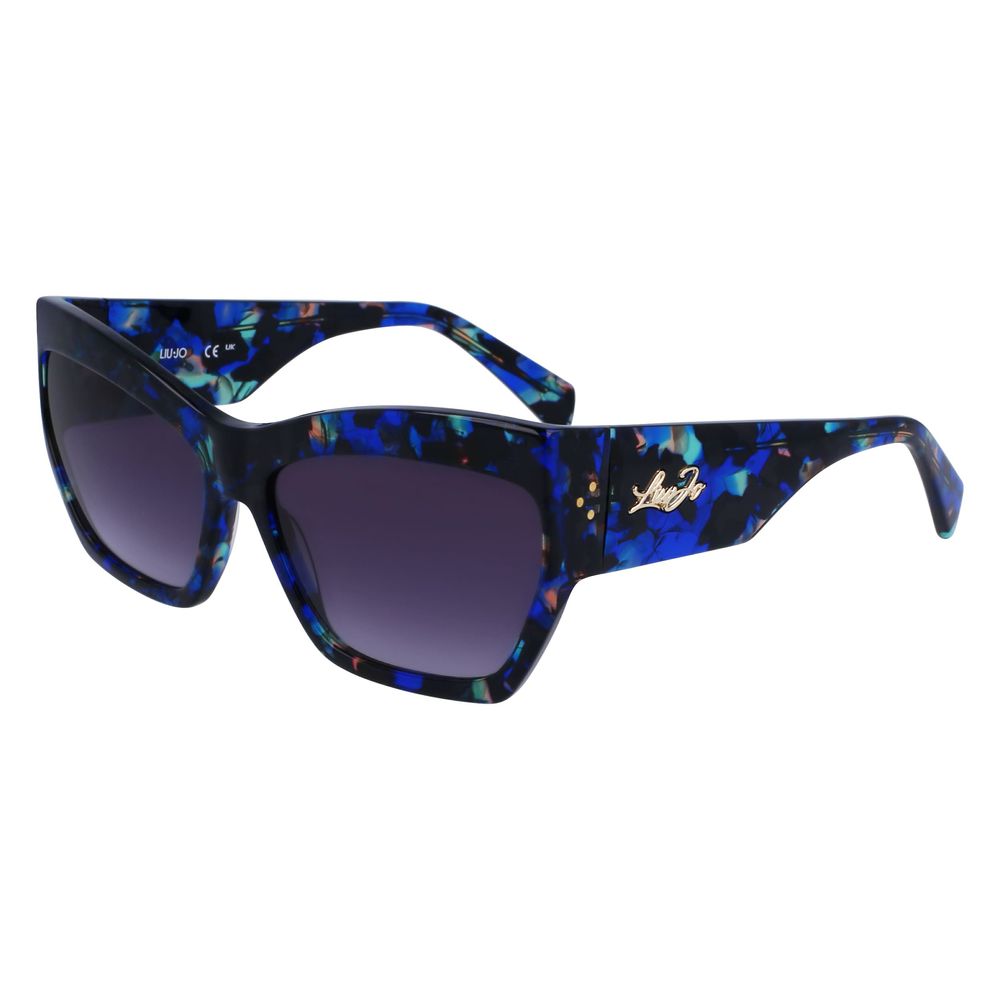 Liu Jo Blue Acetate Sunglasses | Regal Royce