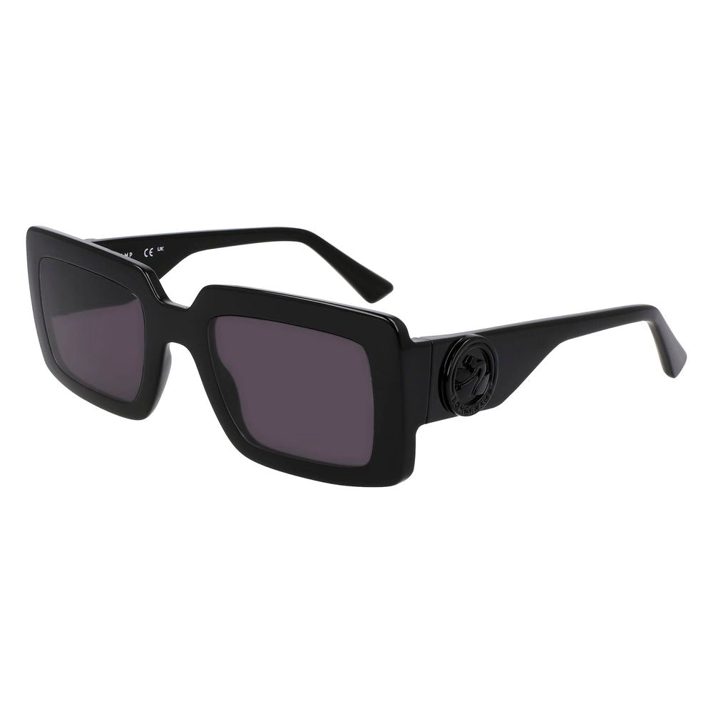 Longchamp Black Injected Sunglasses | Regal Royce