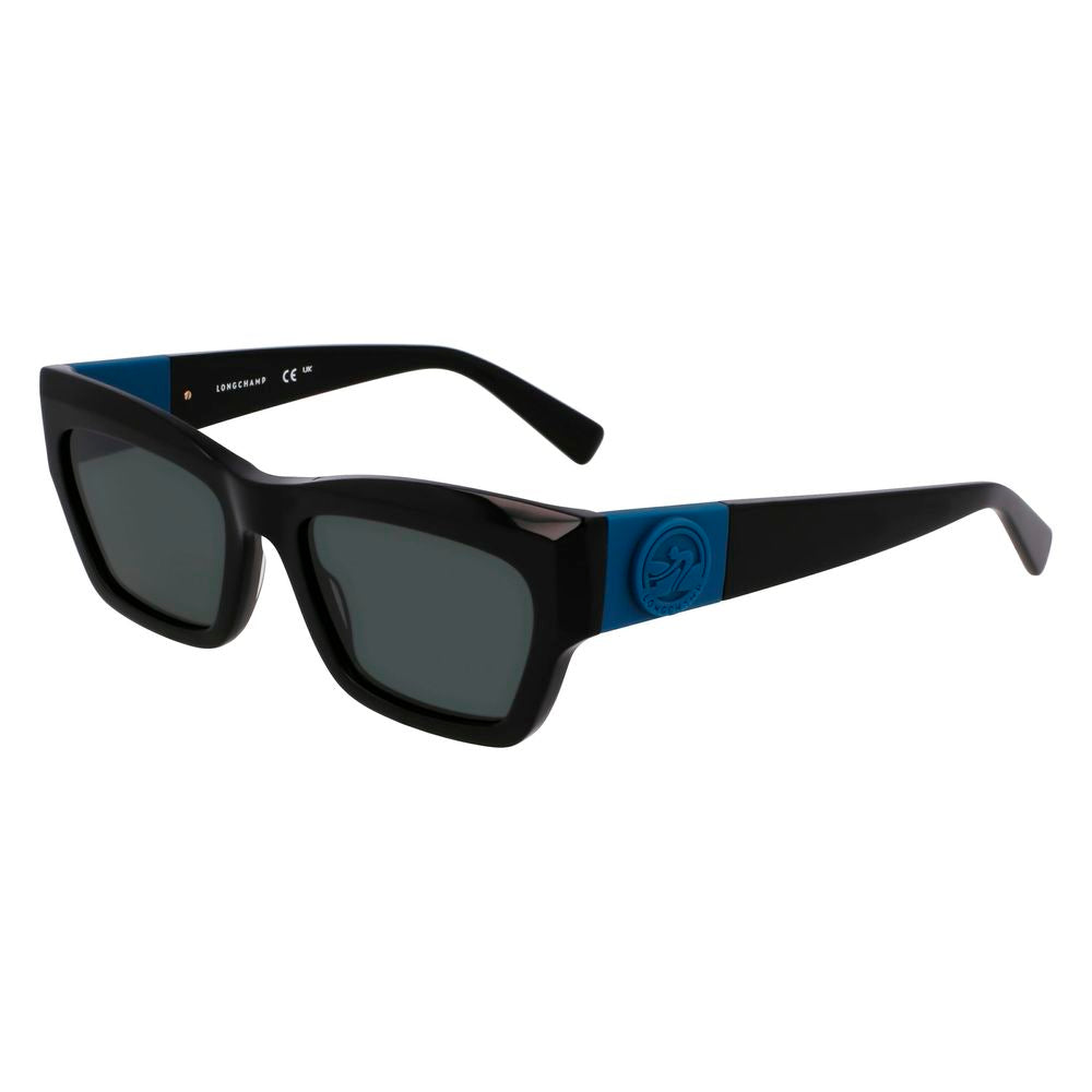 Longchamp Black Acetate Sunglasses | Regal Royce