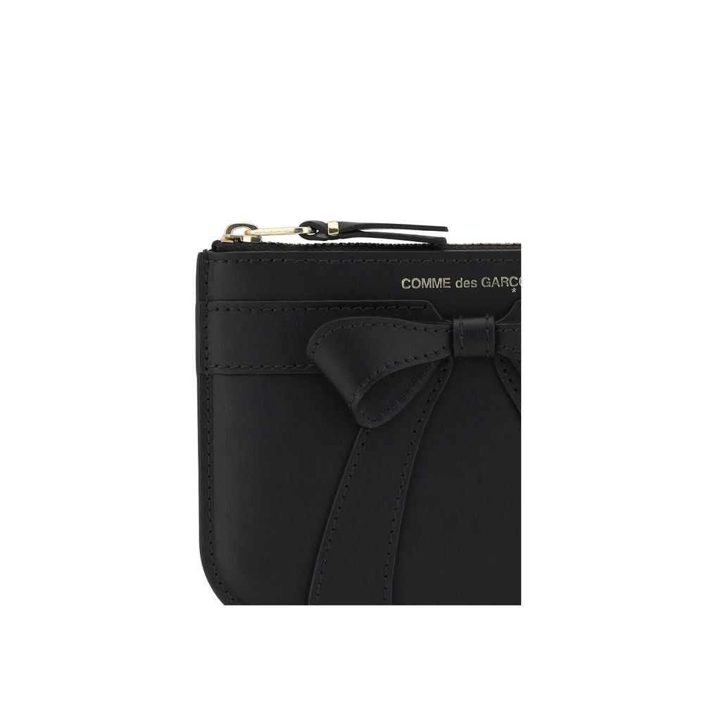 Comme Des Garçons Black Calf Leather Bos Taurus Wallet | Regal Royce