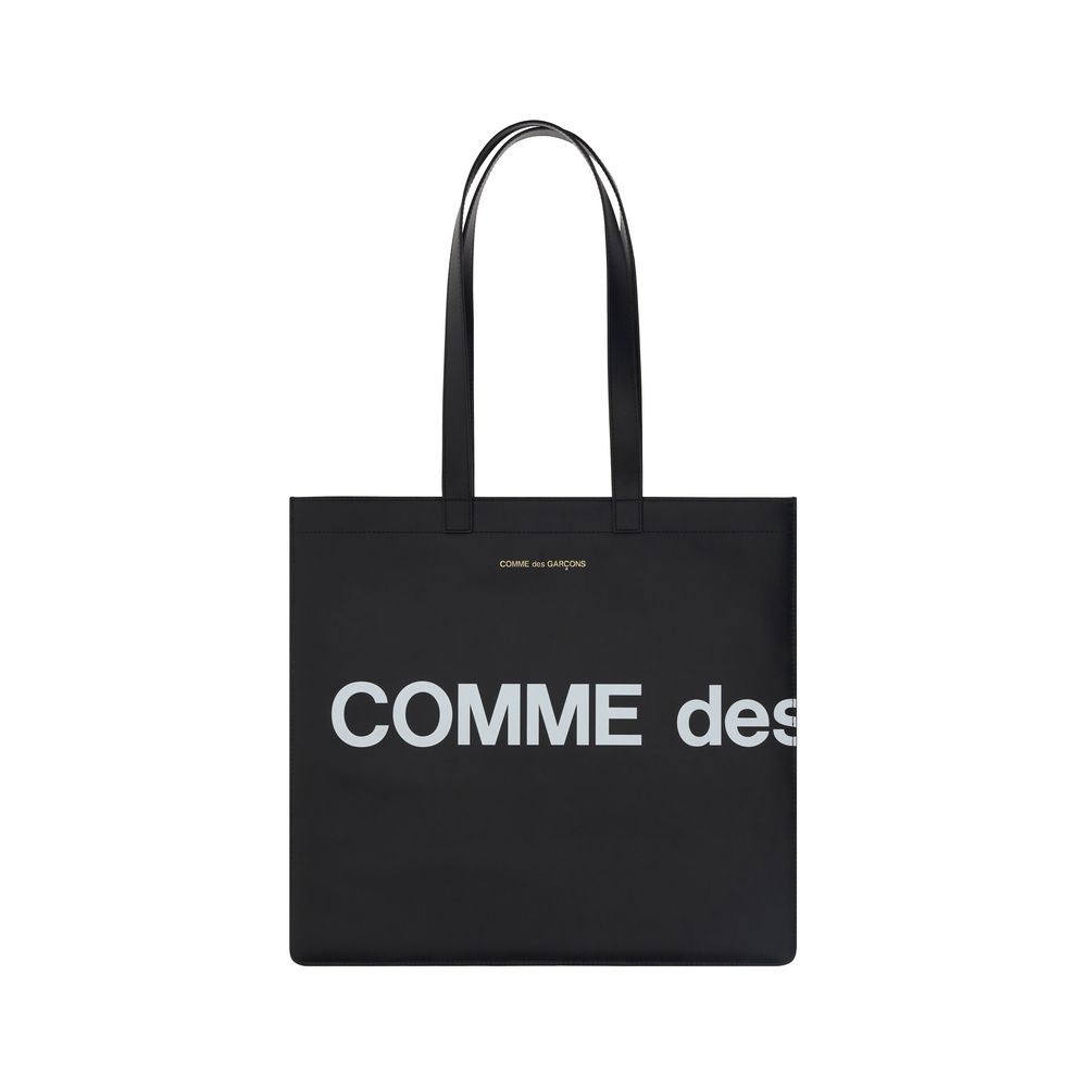 Comme Des Garçons Black Calf Leather Bos Taurus Shoulder Bag | Regal Royce