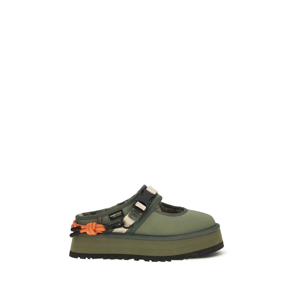 UGG Bicolor Polyester Mules | Regal Royce