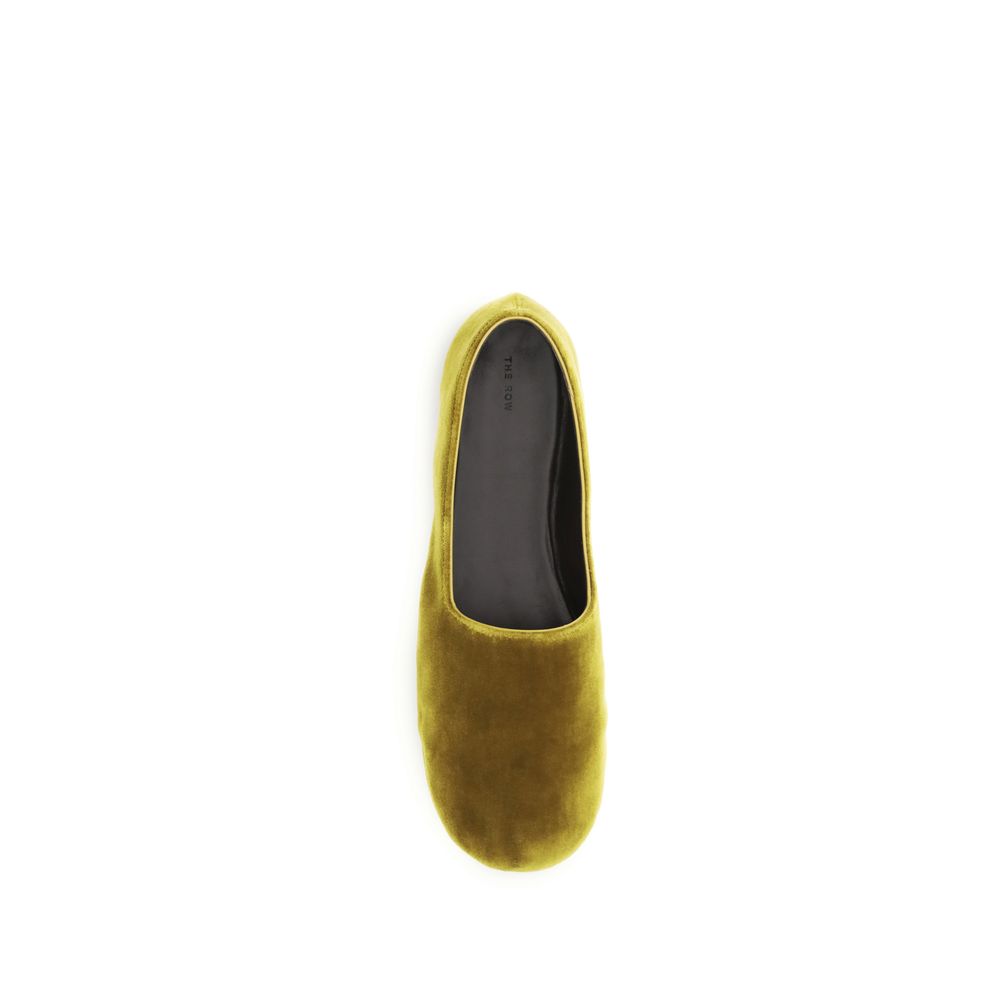 The Row Bicolor Cotton Slip-On Loafers | Regal Royce