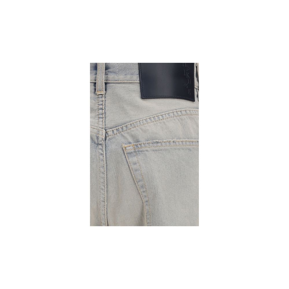 Haikure Blue Cotton Relaxed Fit Jeans | Regal Royce