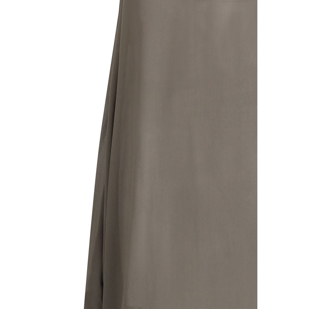Rick Owens Gray Silk Casual Dress | Regal Royce