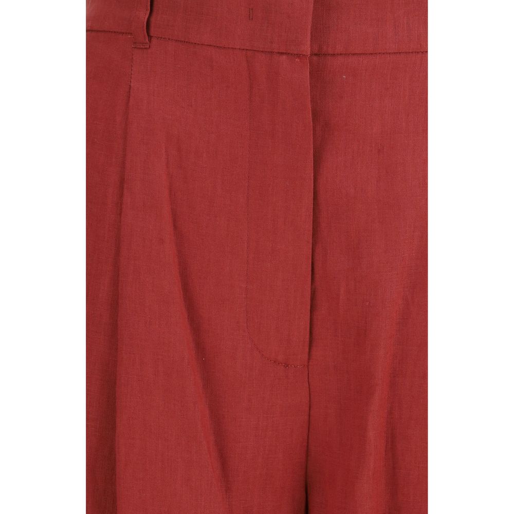 Max Mara Multicolor Linen Bermuda Shorts | Regal Royce