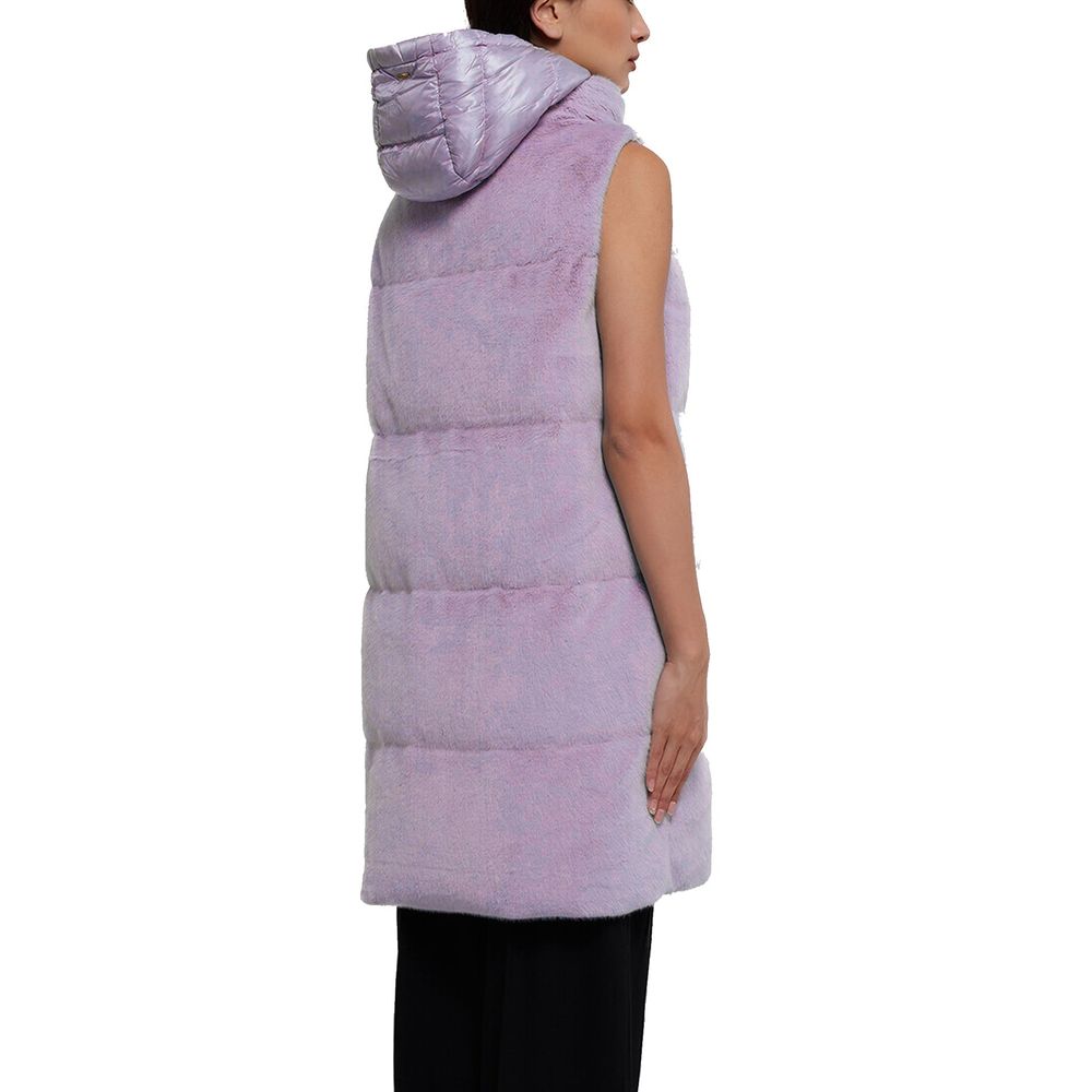 Herno Purple Polyamide Coat | Regal Royce
