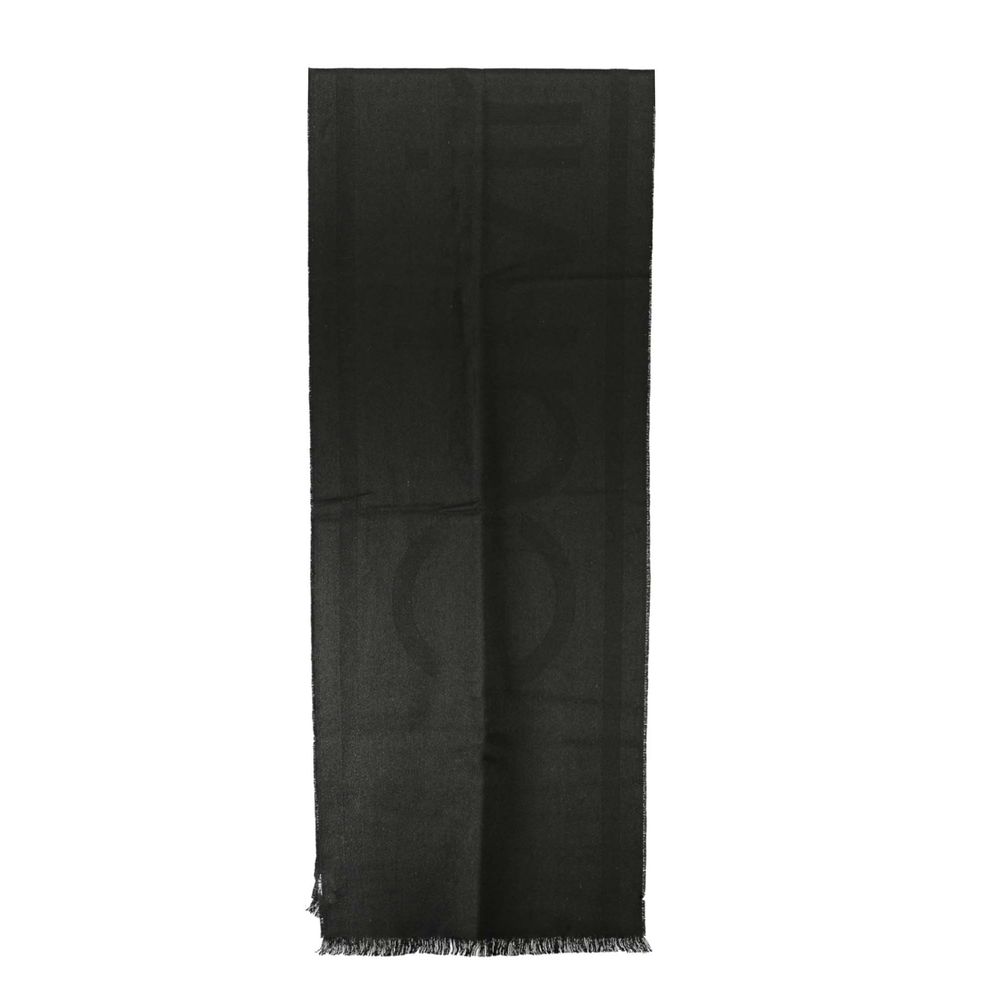 Calvin Klein Black Marabou Scarf | Regal Royce