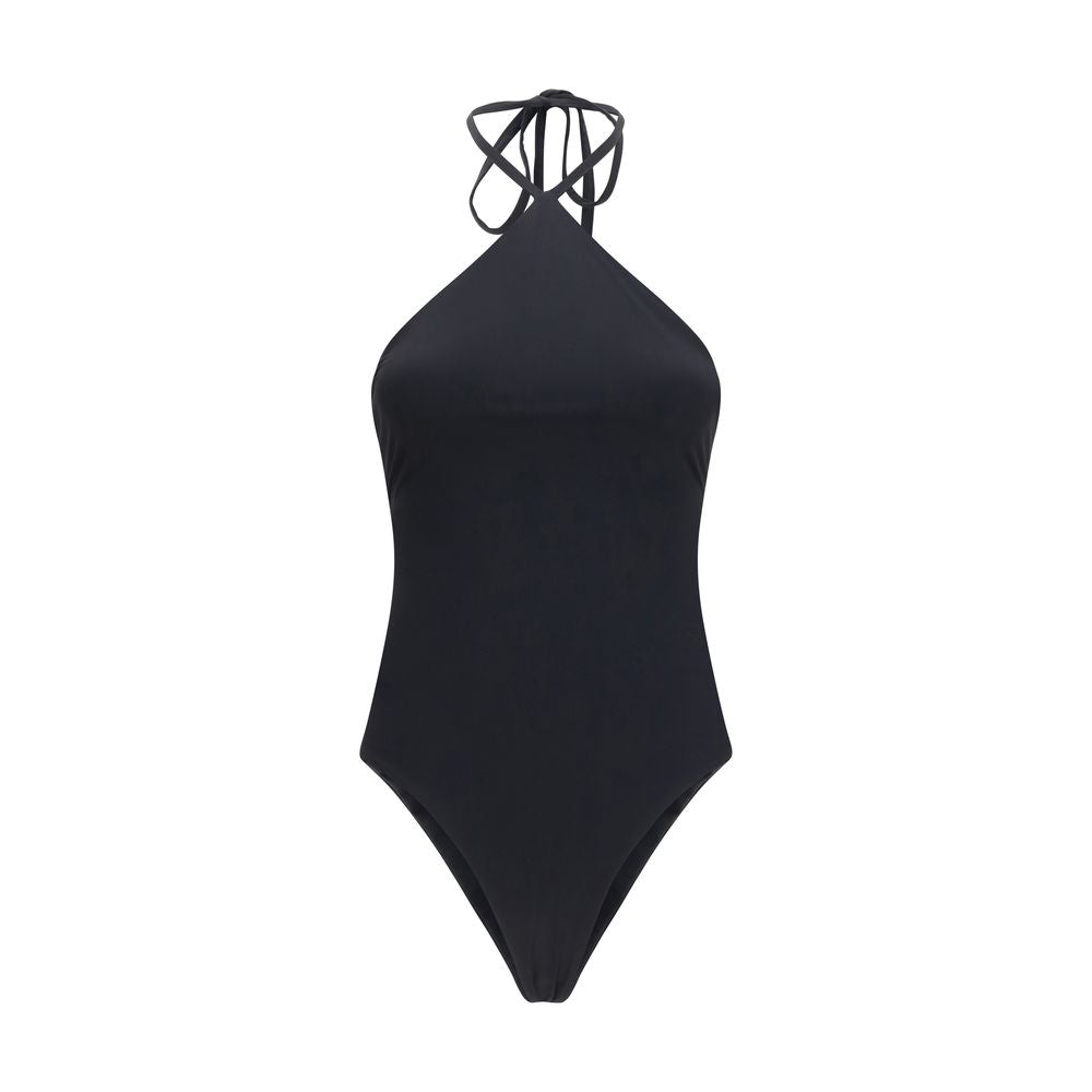 Jacquemus Black Polyamide One-Piece Swimsuit | Regal Royce