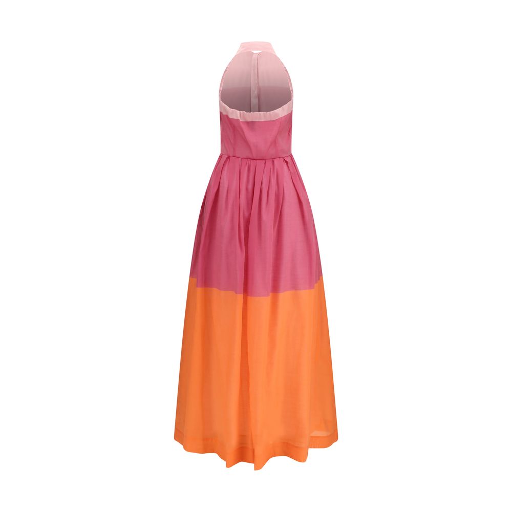 Sara Roka Multicolor Cotton Casual Dress