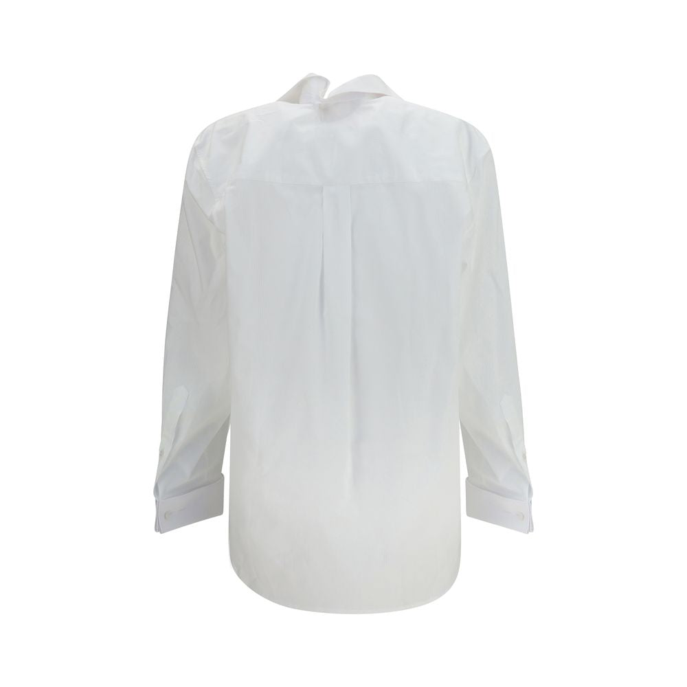 ALAINPAUL White Cotton Shirt | Regal Royce