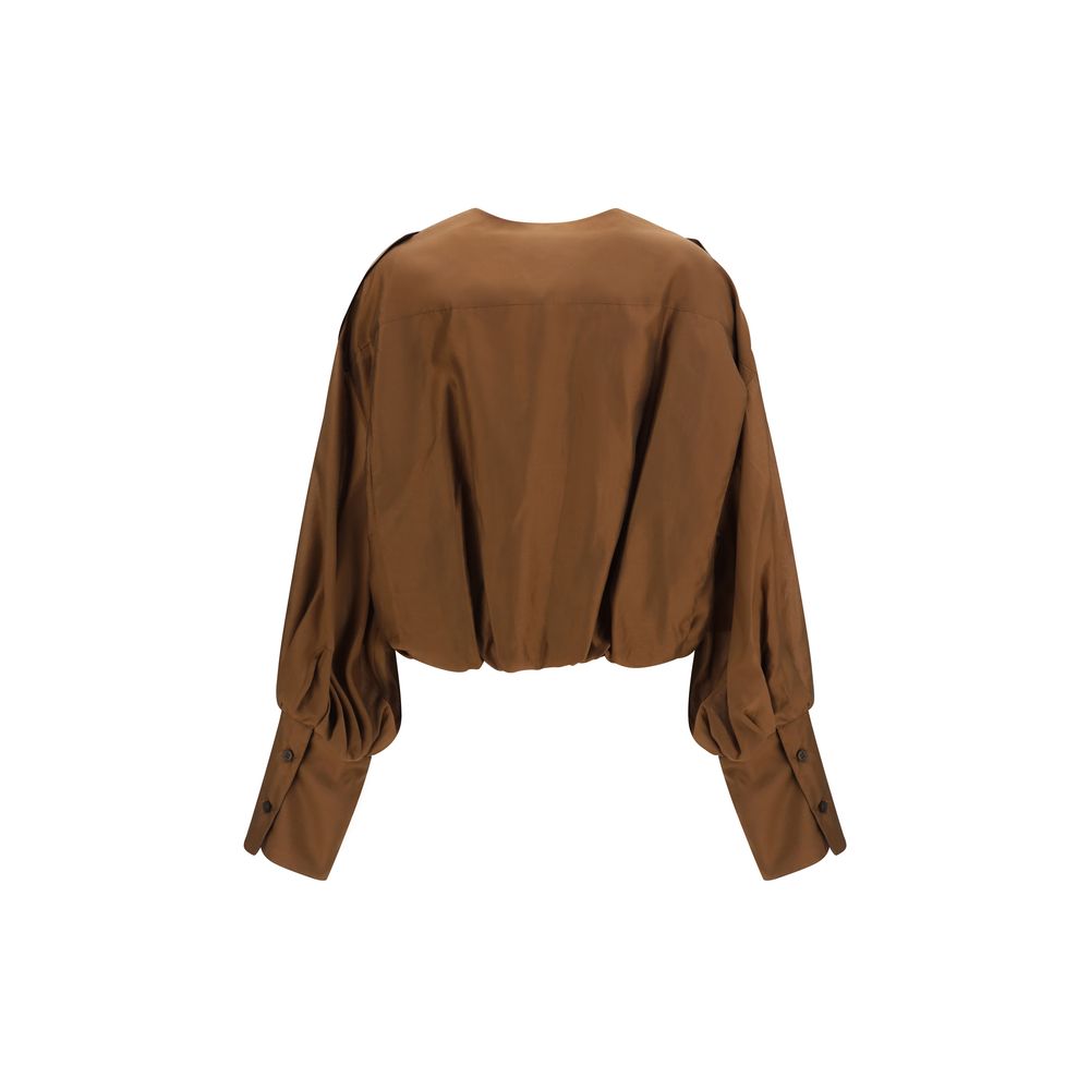 The Latest Brown Lycra Shirt | Regal Royce