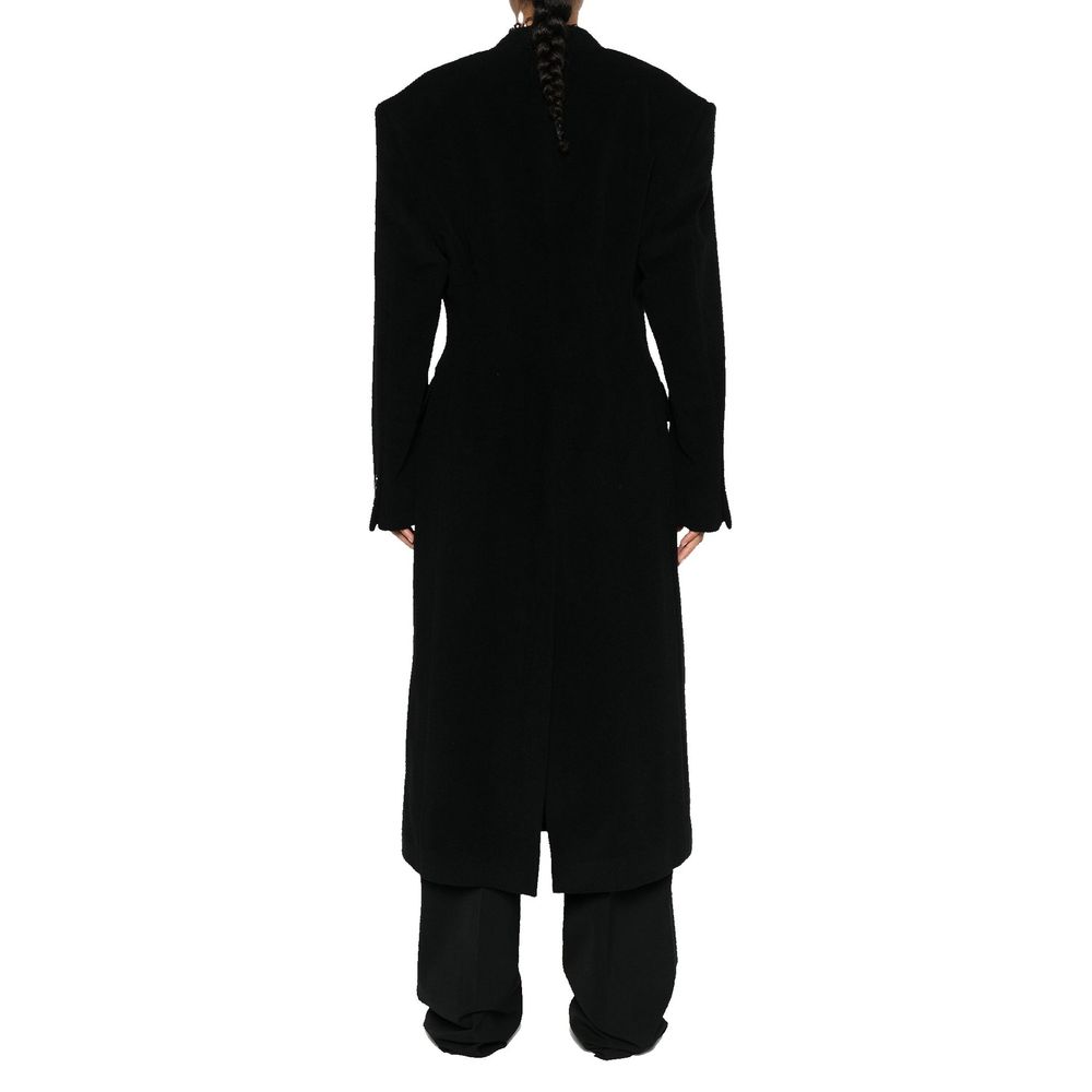 Balenciaga Black Cashmere Coat | Regal Royce