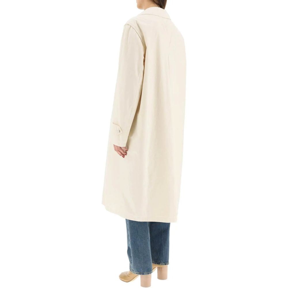 Maison Margiela White Cotton Coat | Regal Royce
