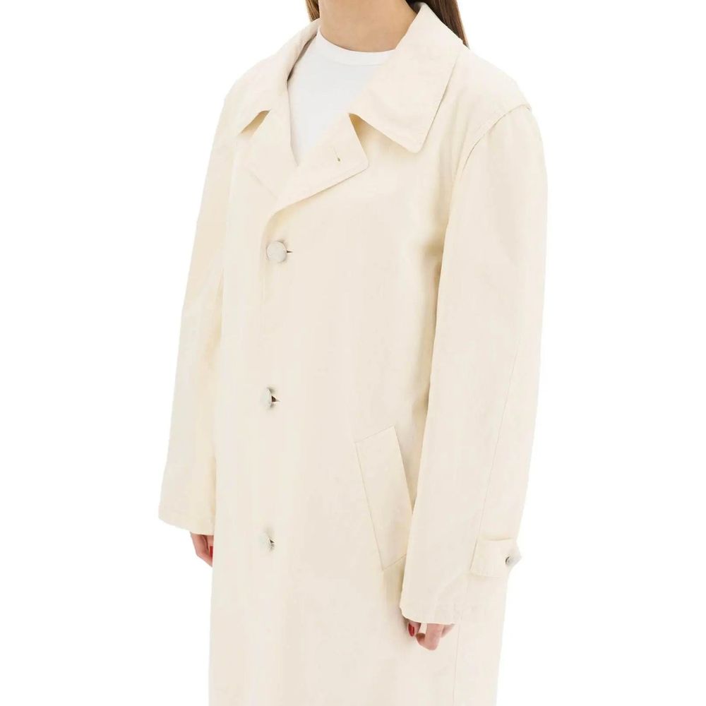 Maison Margiela White Cotton Coat | Regal Royce