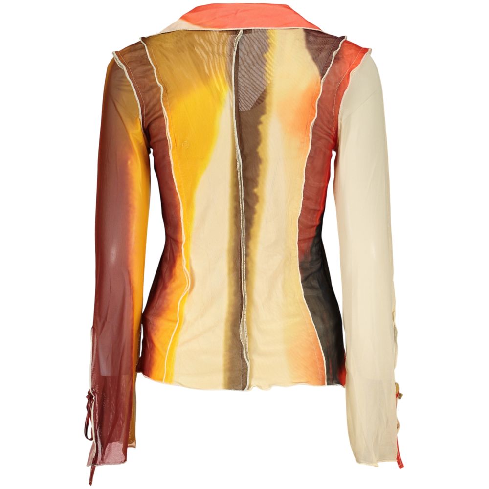 Desigual Beige Polyester Women Shirt | Regal Royce