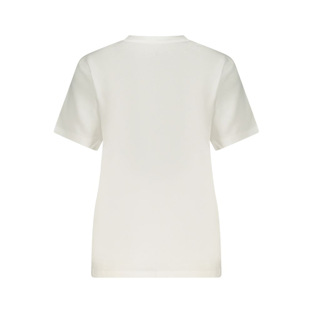Converse White Cotton Womens T-Shirt | Regal Royce