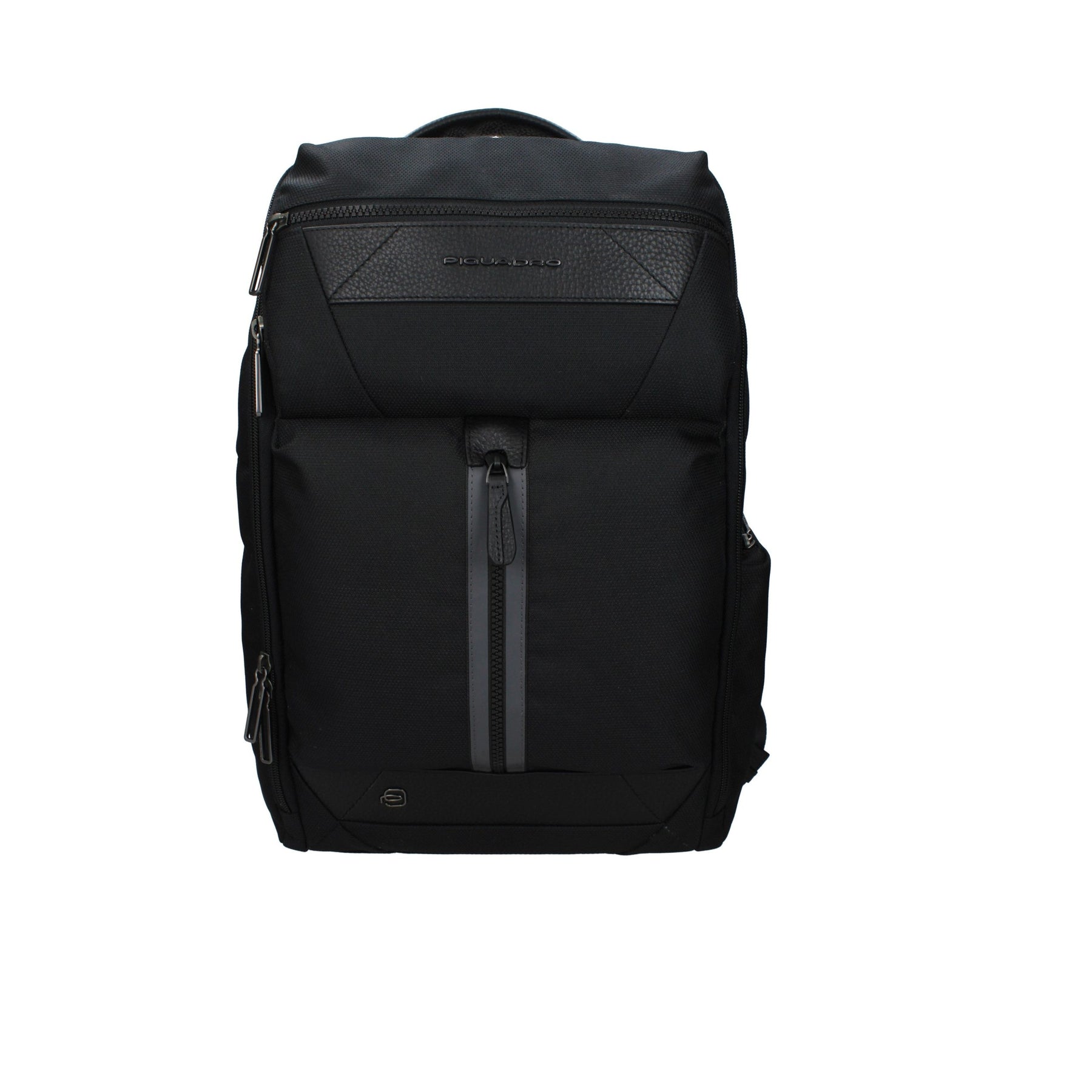Piquadro Black Fabric Backpack | Regal Royce