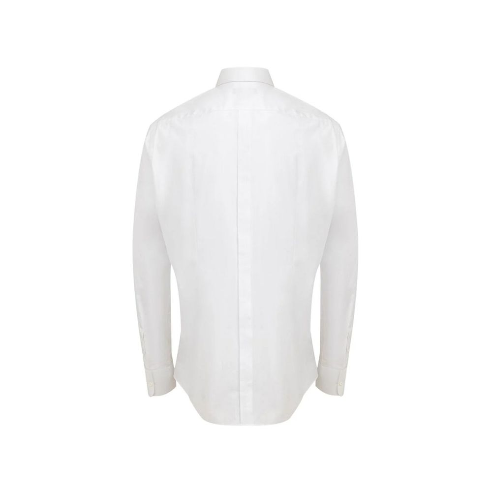 Dolce & Gabbana White Cotton Dress Shirt | Regal Royce