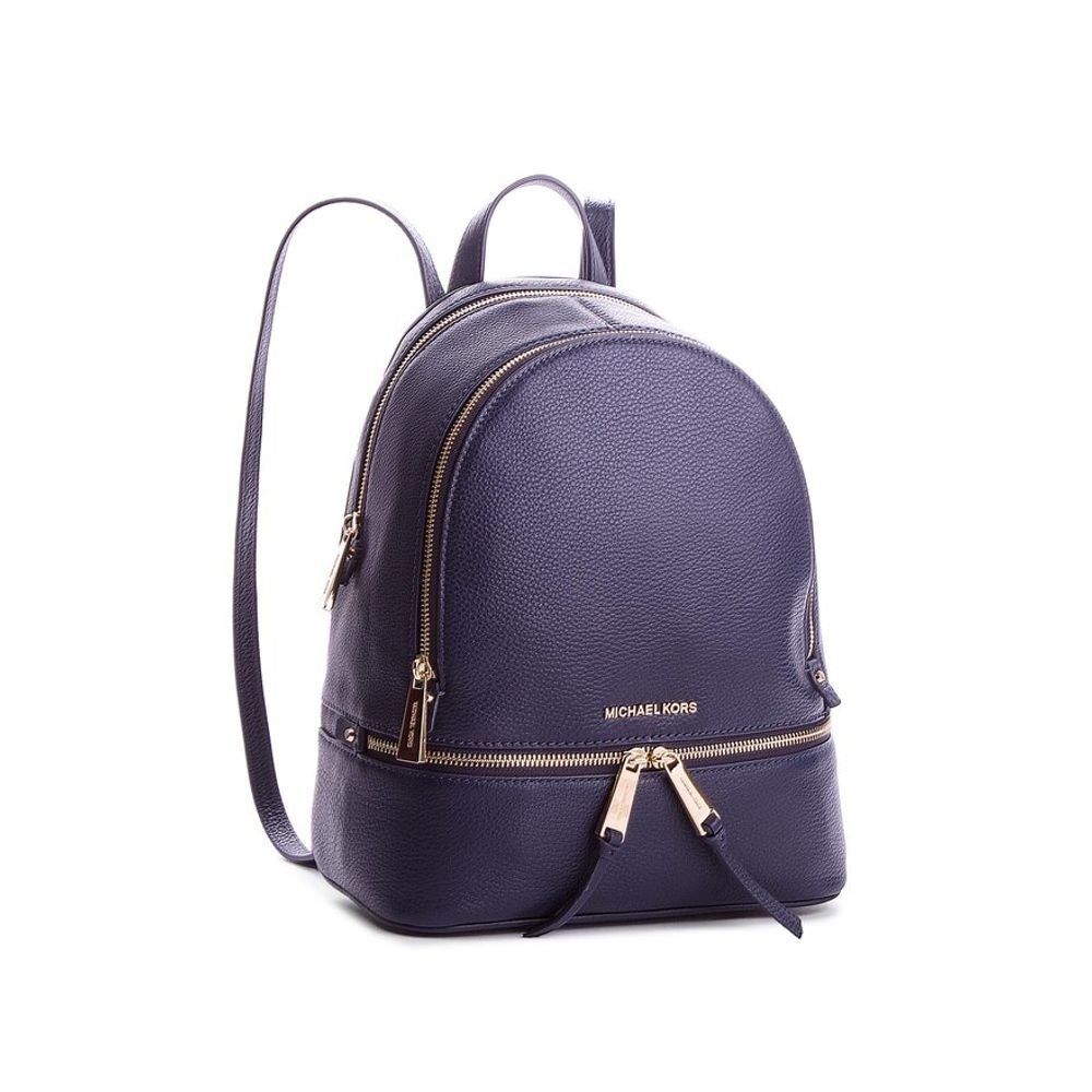 Michael Kors Blue Leather Backpack | Regal Royce