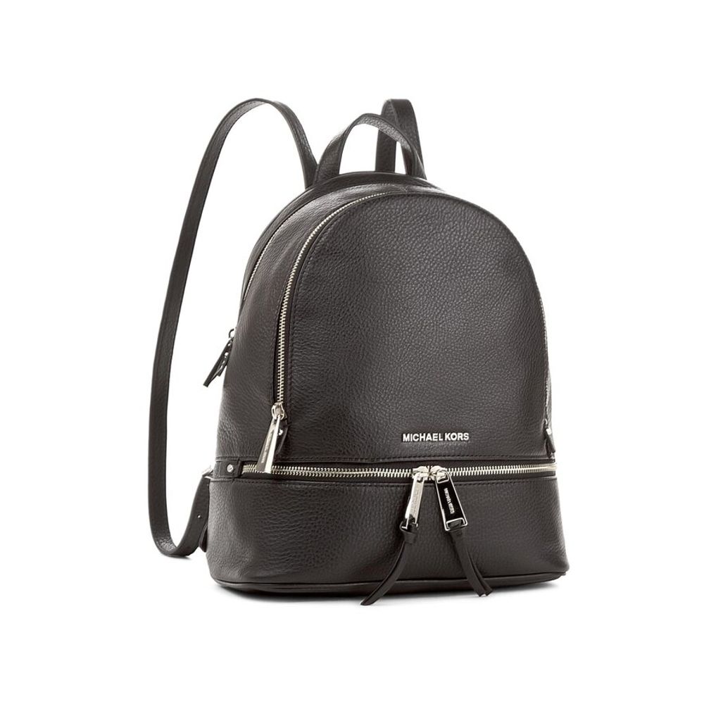 Michael Kors Black Leather Backpack | Regal Royce