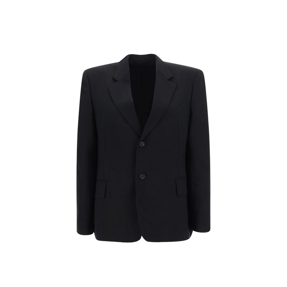 Balenciaga Black Wool Jackets And Coat | Regal Royce