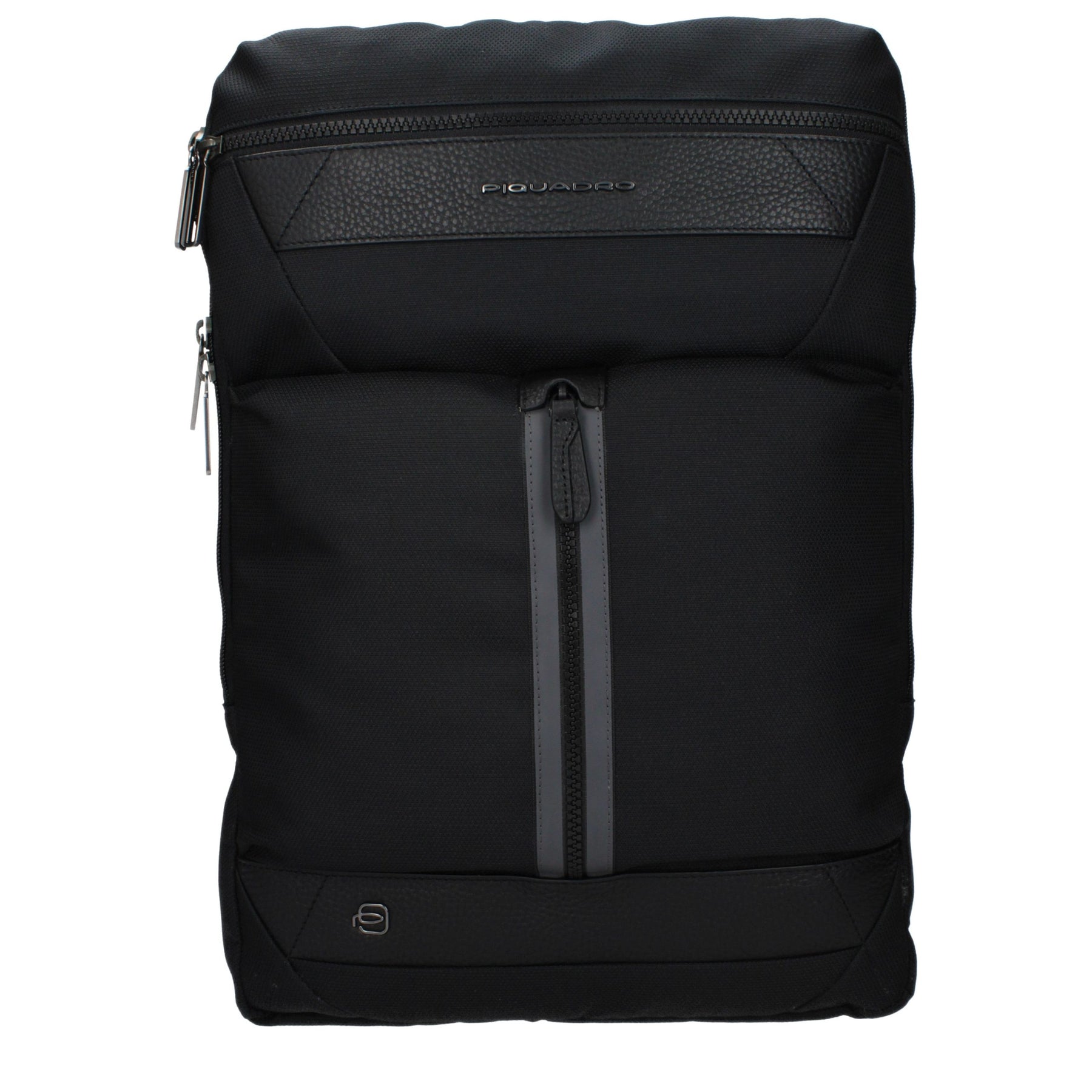 Piquadro Black Fabric Backpack | Regal Royce