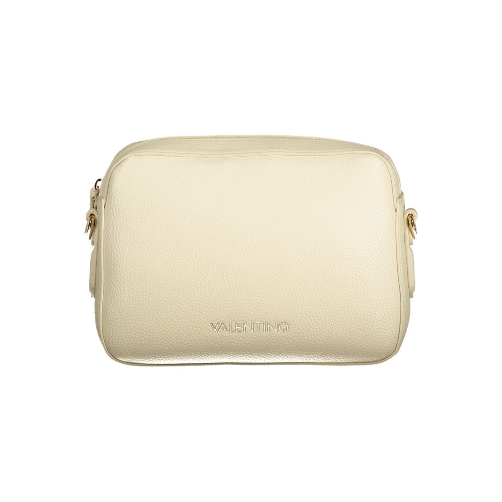 Mario Valentino Beige Polyurethane Women's Bag | Regal Royce