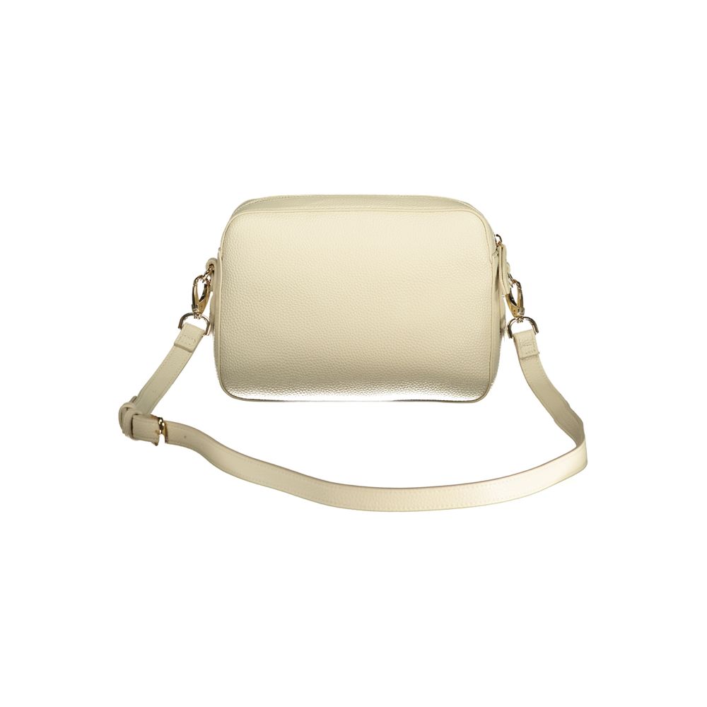 Mario Valentino Beige Polyurethane Women's Bag | Regal Royce