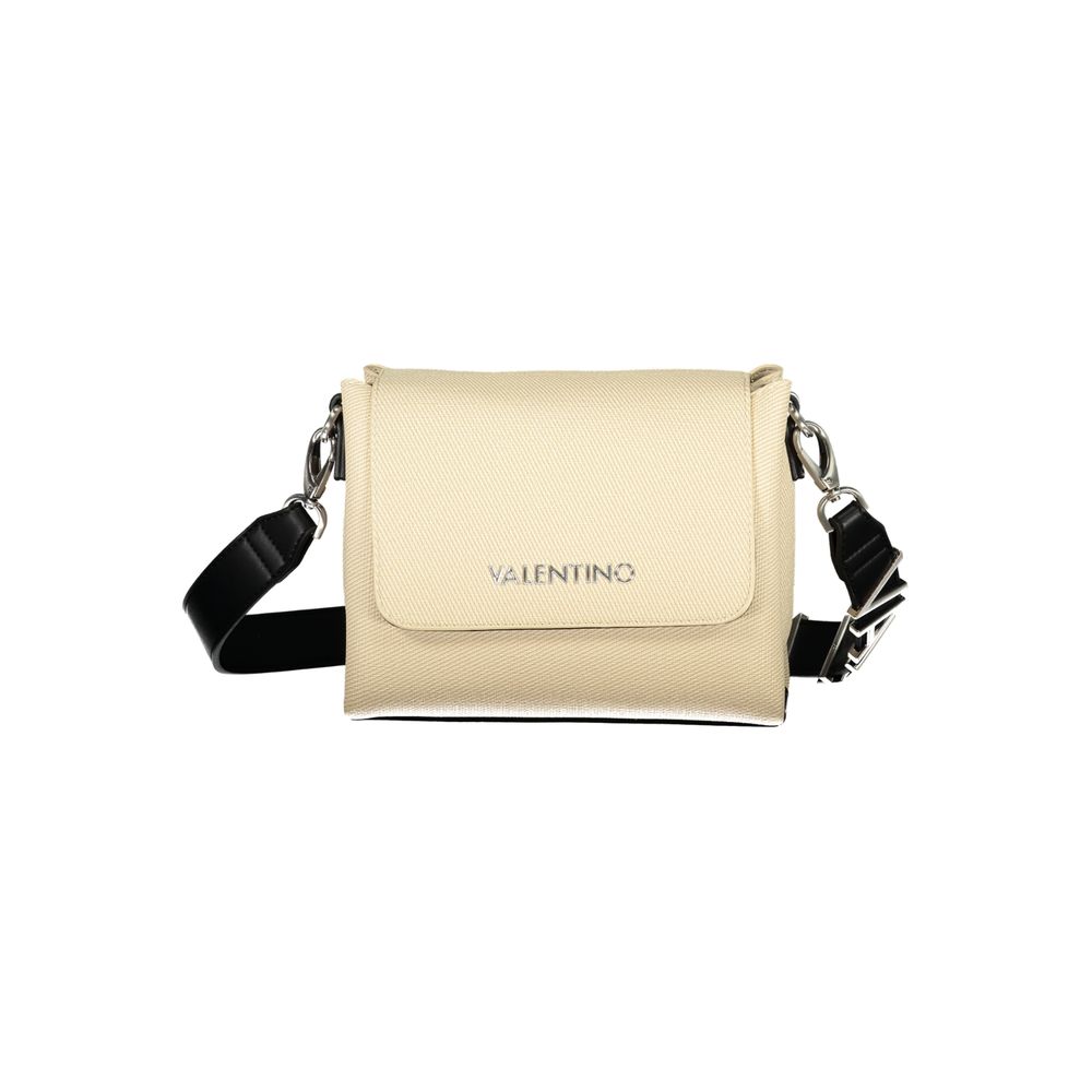 Mario Valentino Beige Polyurethane Womens Bag | Regal Royce