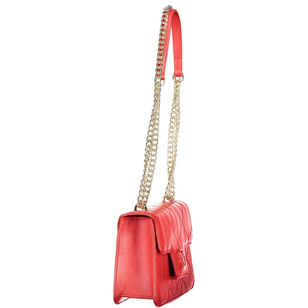 Mario Valentino Rosso Polyurethane Women's Bag | Regal Royce