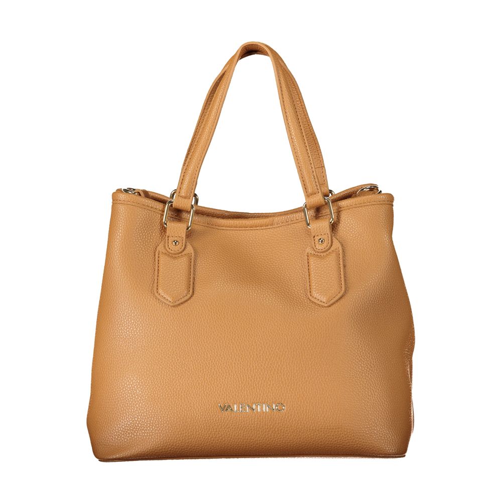 Mario Valentino Brown Polyurethane Women's Bag | Regal Royce