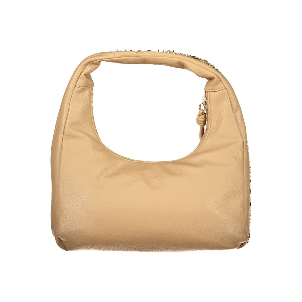 Mario Valentino Beige Polyurethane Women's Bag | Regal Royce