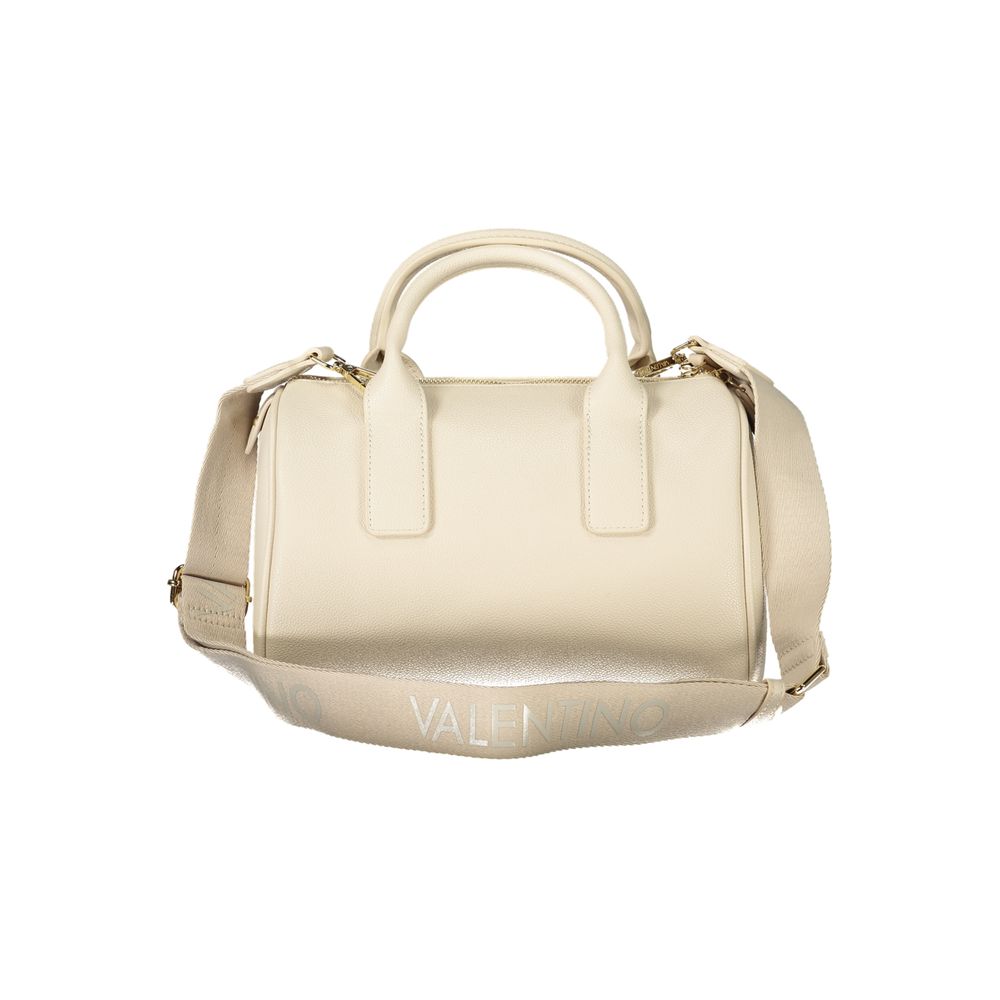Mario Valentino Beige Polyurethane Women's Bag | Regal Royce