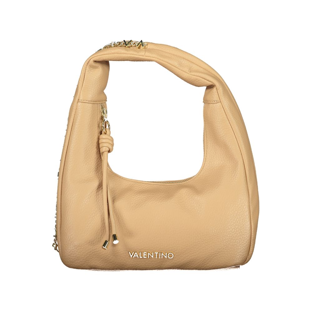 Mario Valentino Beige Polyurethane Women's Bag | Regal Royce