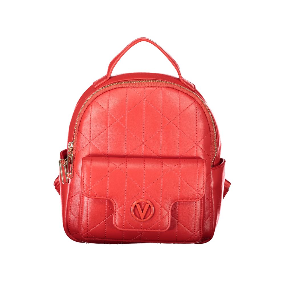 Mario Valentino Red Polyethylene Backpack | Regal Royce