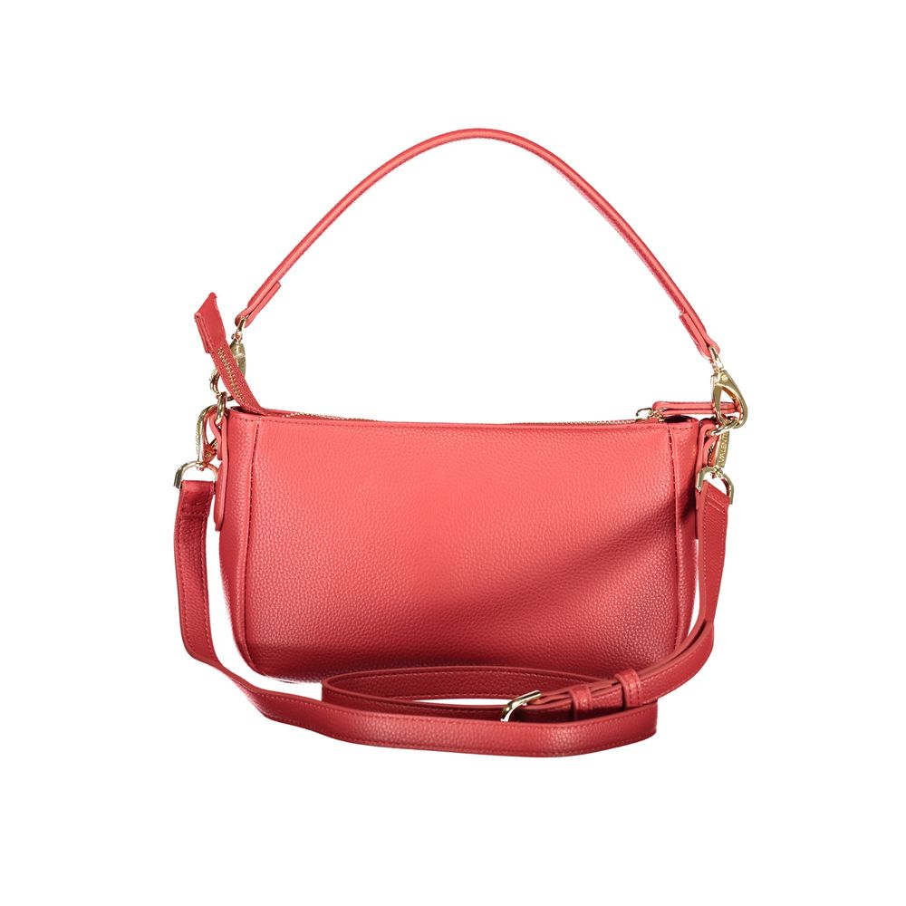 Mario Valentino Rosso Polyurethane Women's Bag | Regal Royce