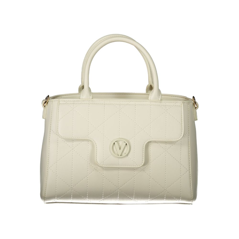 Mario Valentino White Polyurethane Women's Bag | Regal Royce