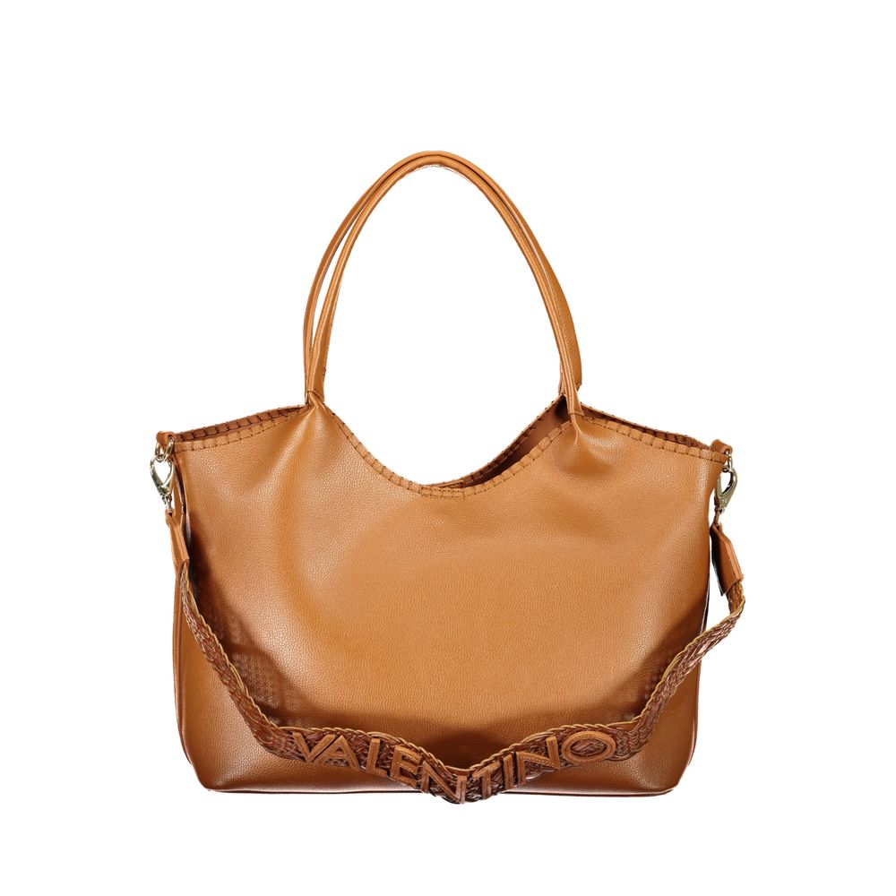 Mario Valentino Brown Polyurethane Women's Bag | Regal Royce