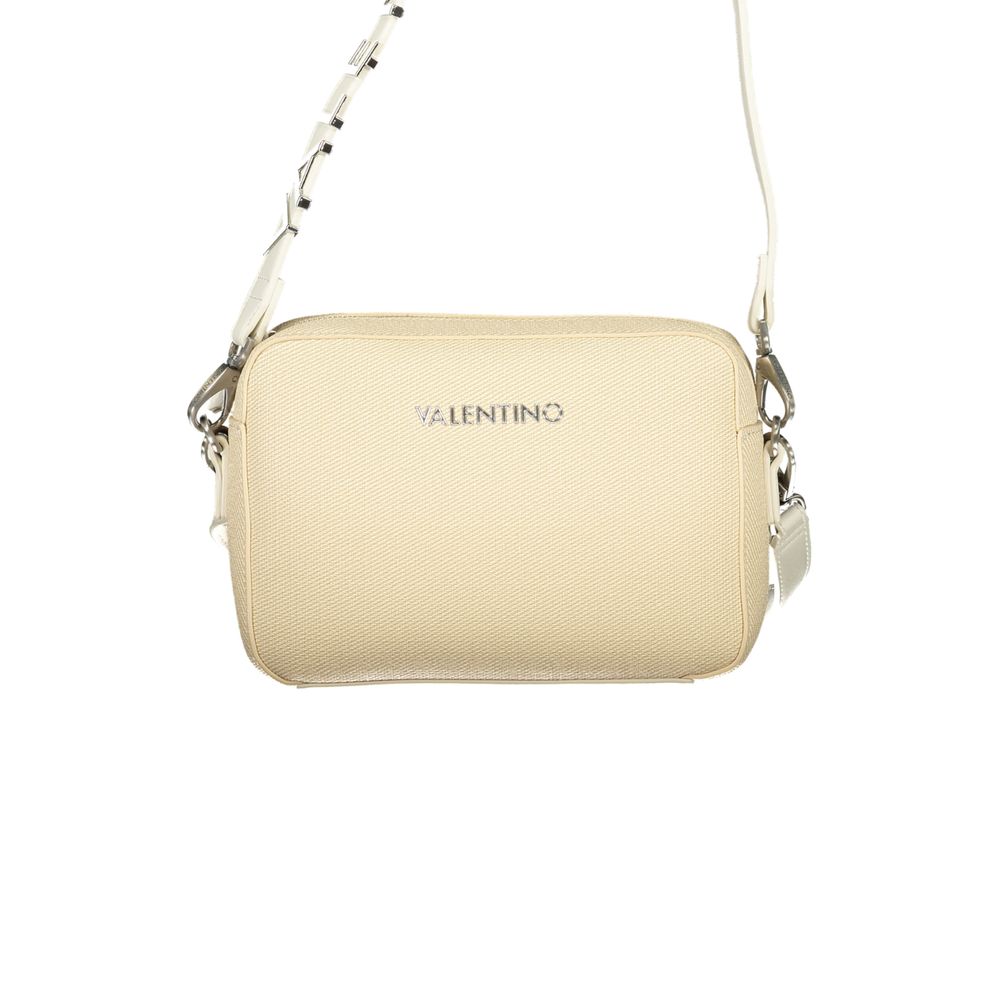 Mario Valentino Beige Polyurethane Women's Bag | Regal Royce