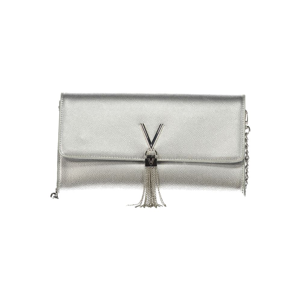 Mario Valentino Argento Polyurethane Women's Handbag | Regal Royce
