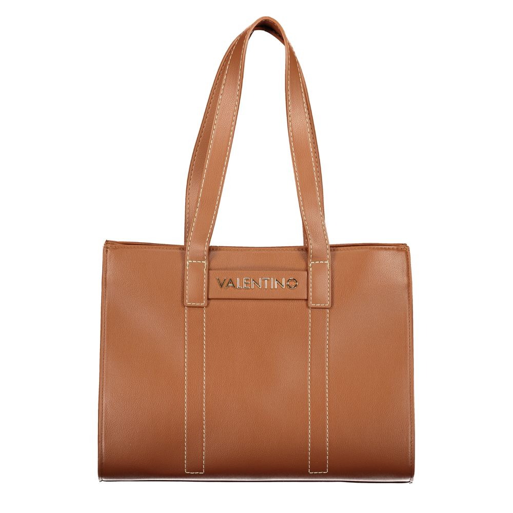 Mario Valentino Brown Polyurethane Women's Bag | Regal Royce