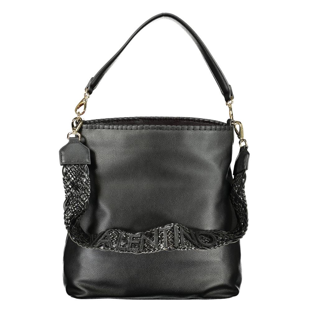Mario Valentino Nero Polyurethane Women Bag | Regal Royce