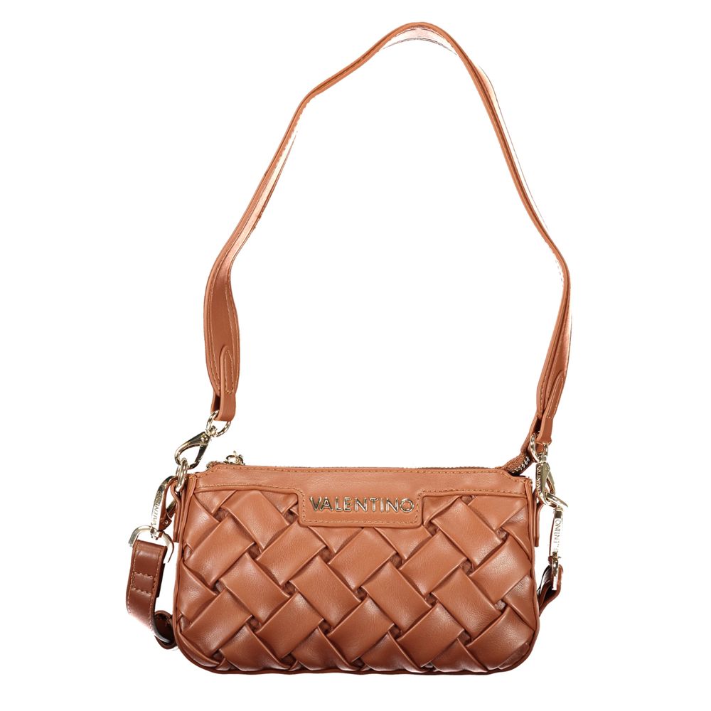 Mario Valentino Brown Polyurethane Women's Bag | Regal Royce