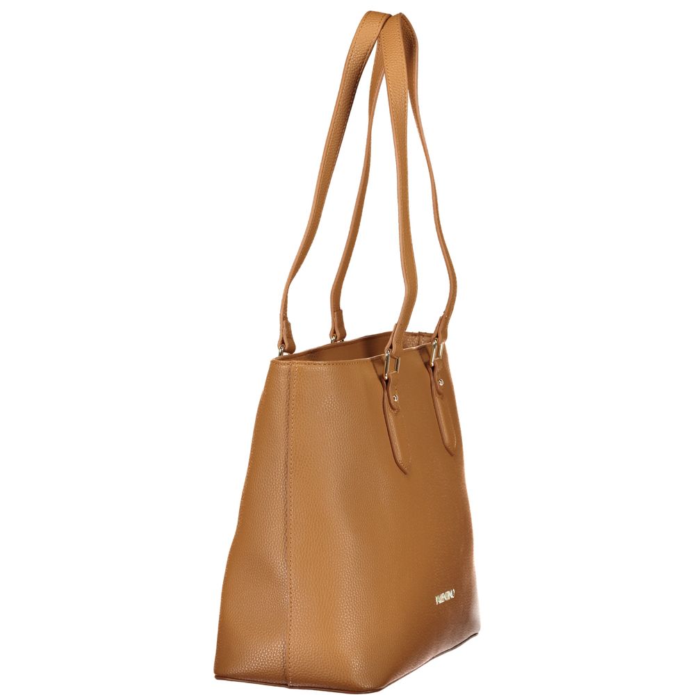 Mario Valentino Brown Polyurethane Women's Bag | Regal Royce