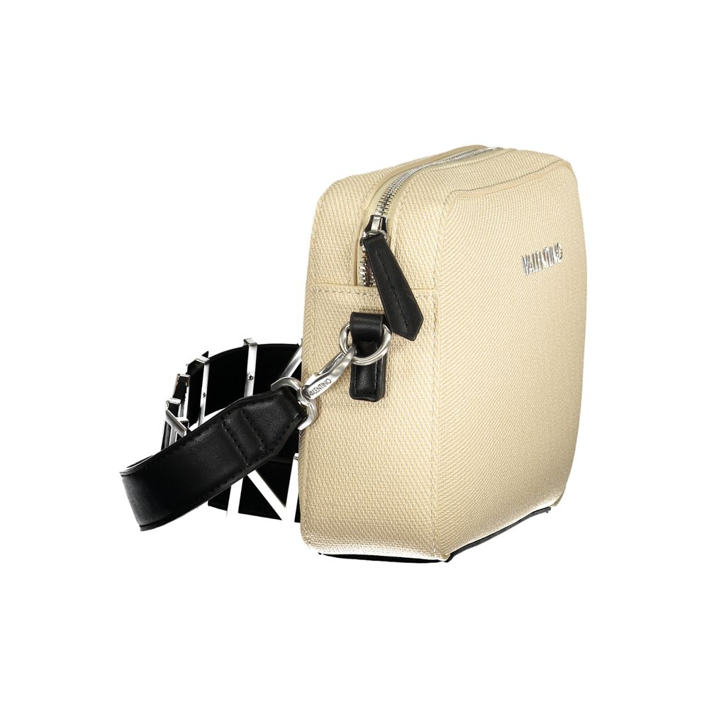 Mario Valentino Beige Polyurethane Womens Bag for Effortless Style | Regal Royce