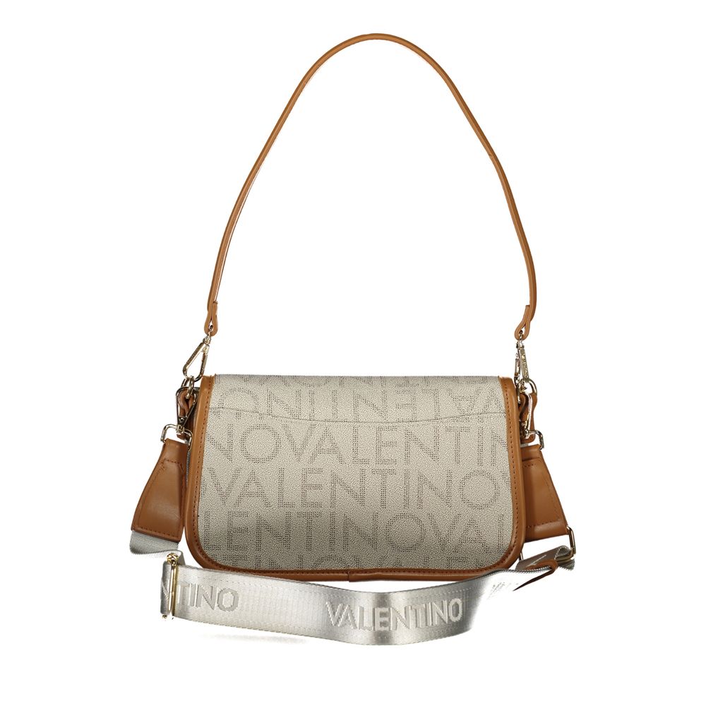 Mario Valentino Beige Polyurethane Womens Bag | Regal Royce