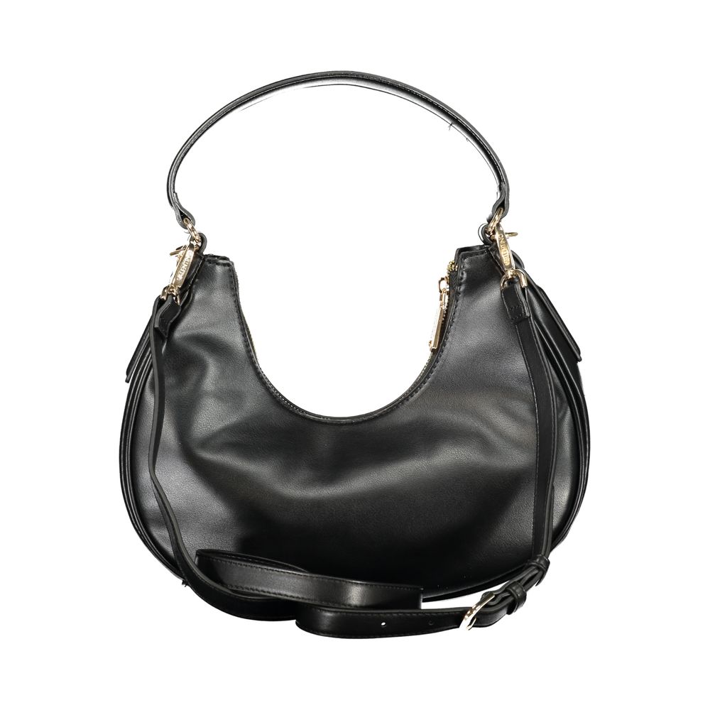 Mario Valentino Nero Polyurethane Women Bag | Regal Royce