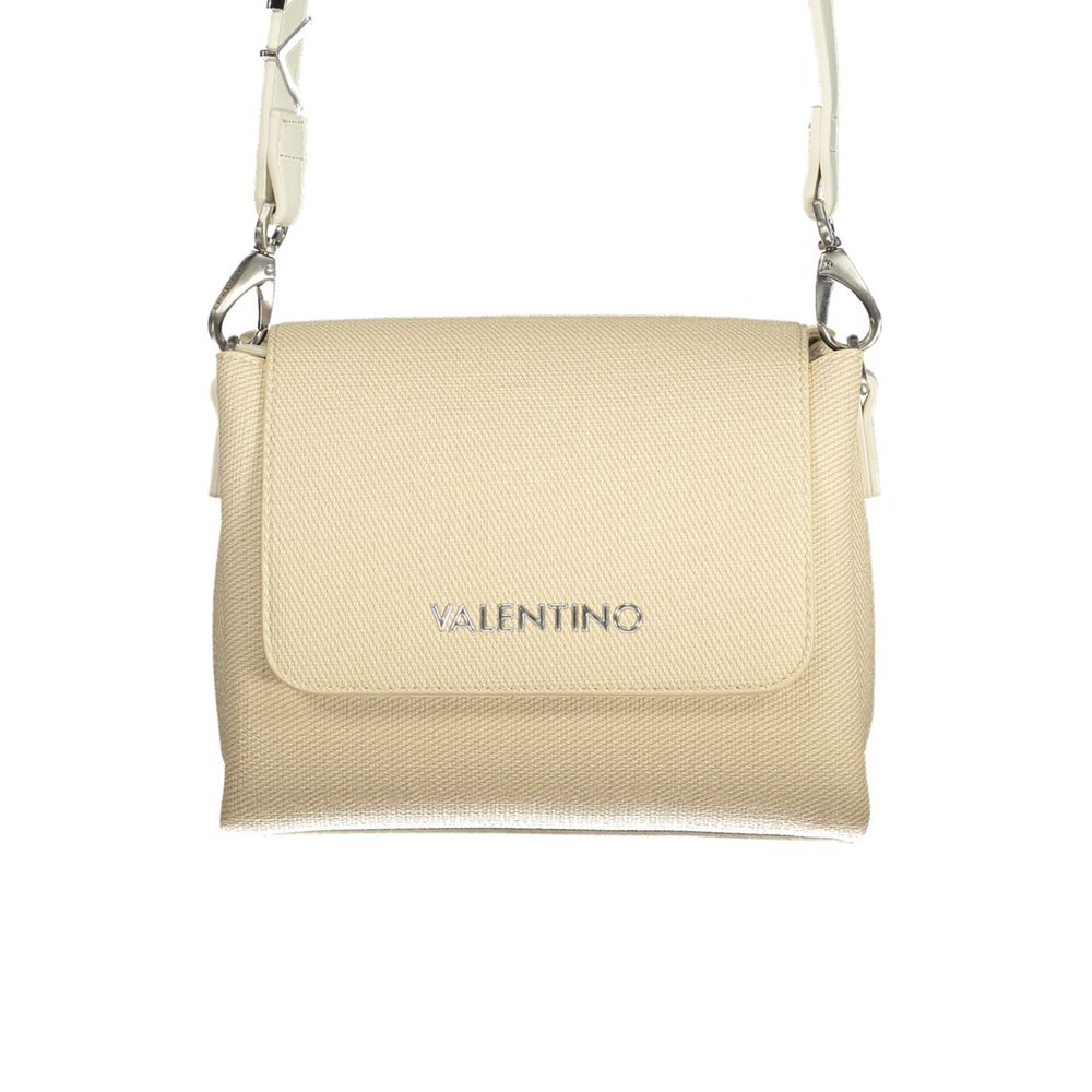 Mario Valentino Beige Polyurethane Women Bag